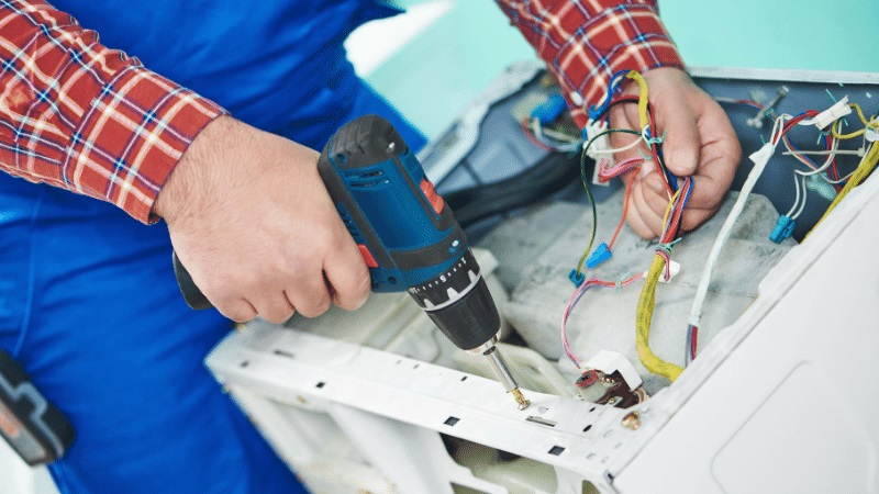 Kocaeli Fagor Fagor çamaşır makinesi kart tamiri – Su almama arızası orijinal parça ile giderildi. - Teknik servis örneği